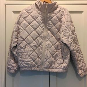 Vuori echo insulated bomber jacket oyster